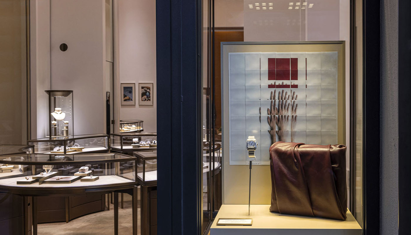 Vitrines De La Boutique Cartier · Via Tornabuoni, Florence