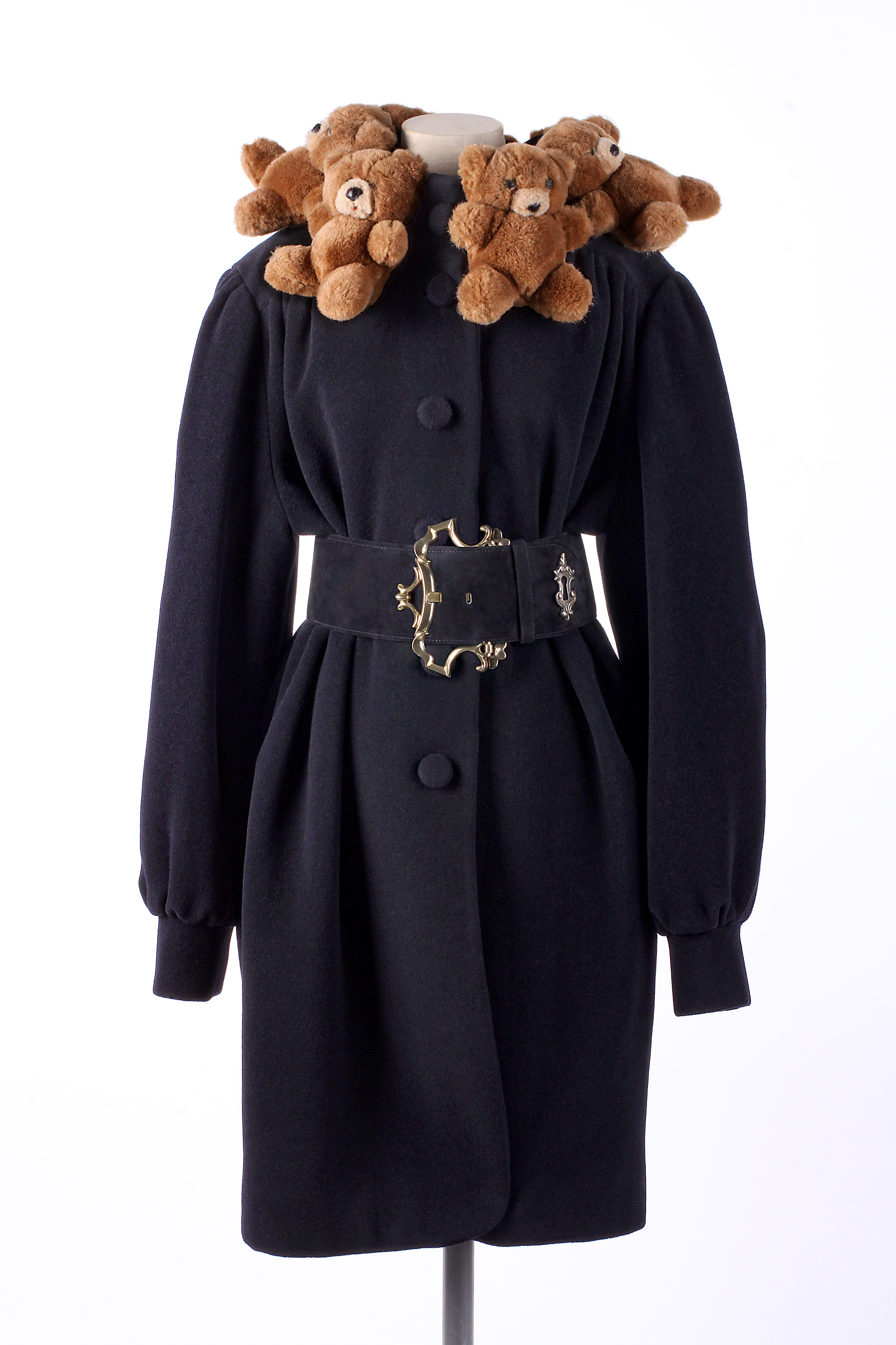 Teddy bear coat by Moschino, AW 1988-89 collection. Courtesy of the Musée des Arts Décoratifs