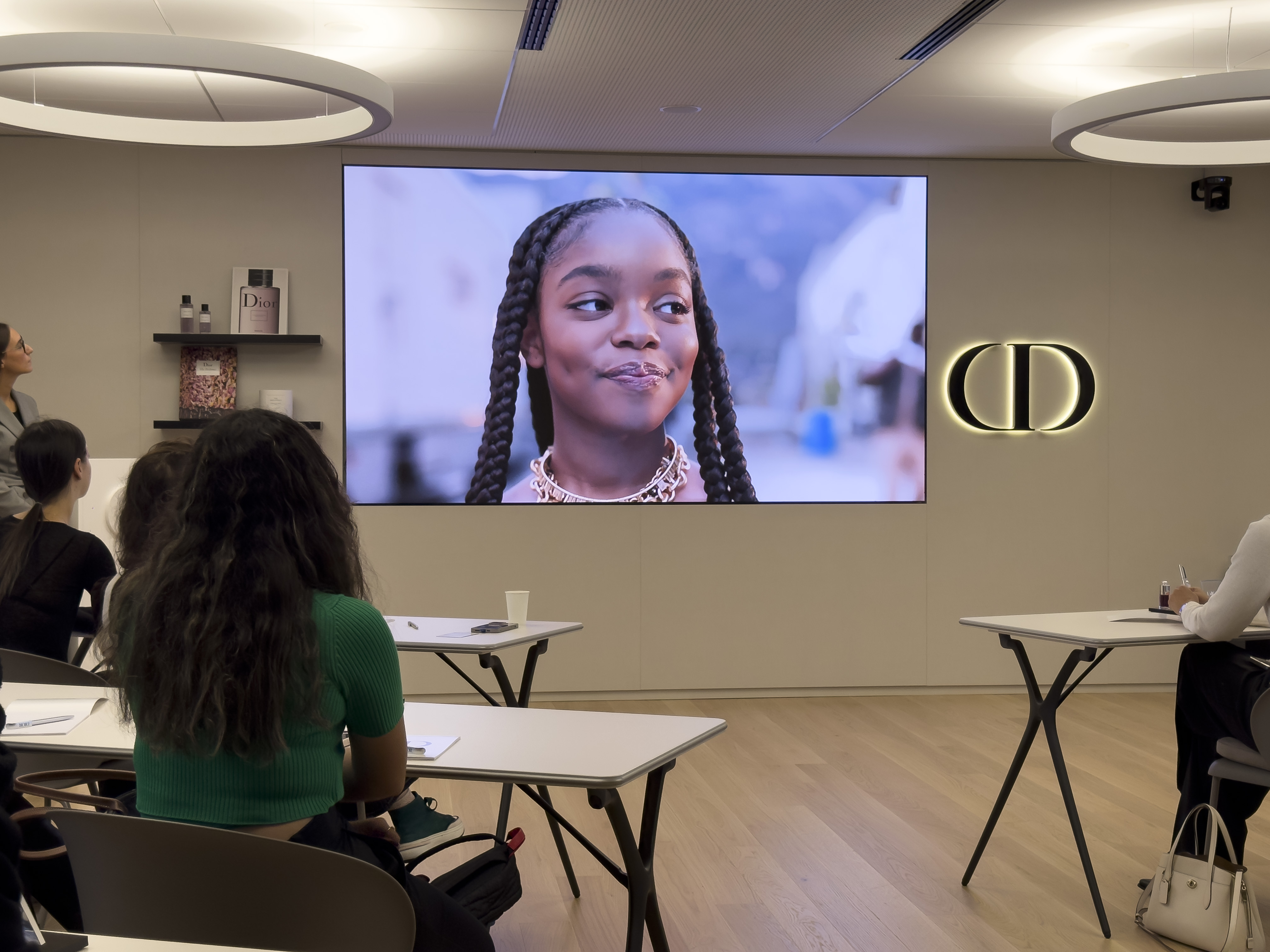 Istituto Marangoni's Master's students in Marketing and Communication Management for Fragrances & Cosmetics at LVMH Beauty's Italian headquarters in Milan