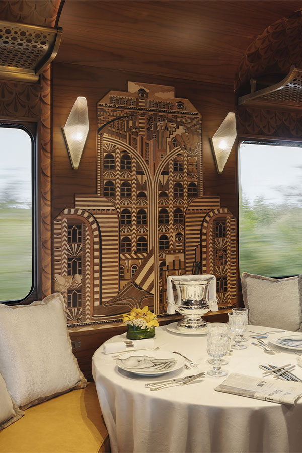 Starting in 2025, the Observatorie will become a luxurious suite carriage on the Venice Simplon-Orient-Express, offering travelers an unforgettable onboard experience. Photo courtesy of the Belmond Venice Simplon-Orient-Express